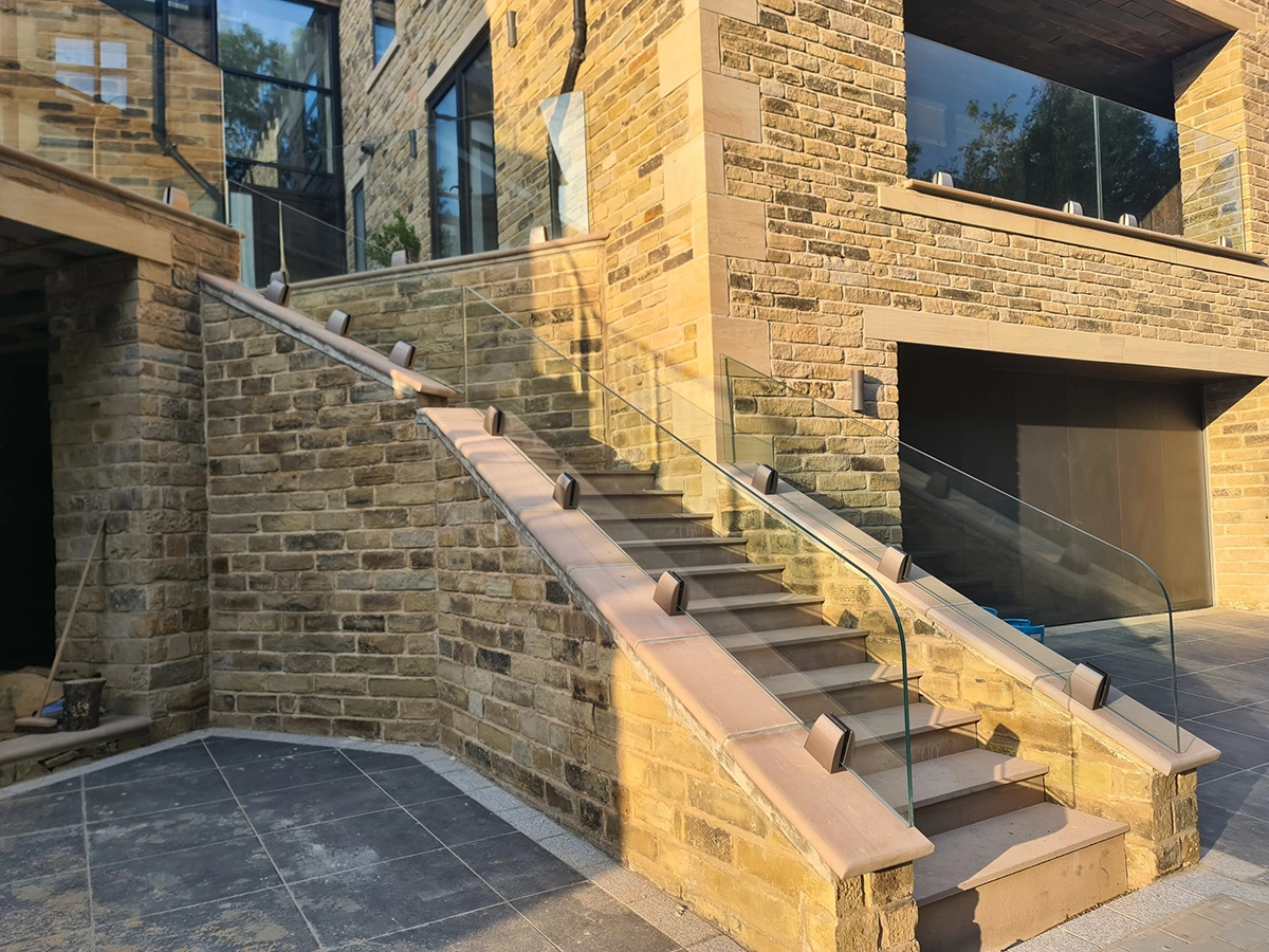 Photo of Low Iron Toughened Laminated Installed by Bespoke Glass Services